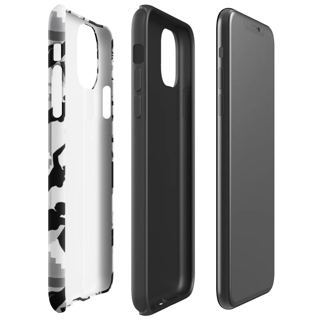 Deco Divers on Tough Case for iPhone® — Right
