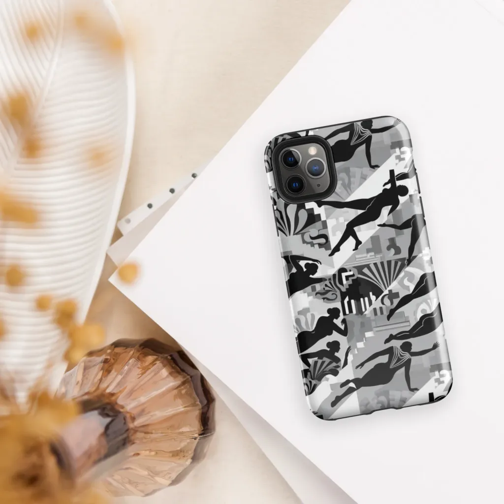 Deco Divers on Tough Case for iPhone® — Front