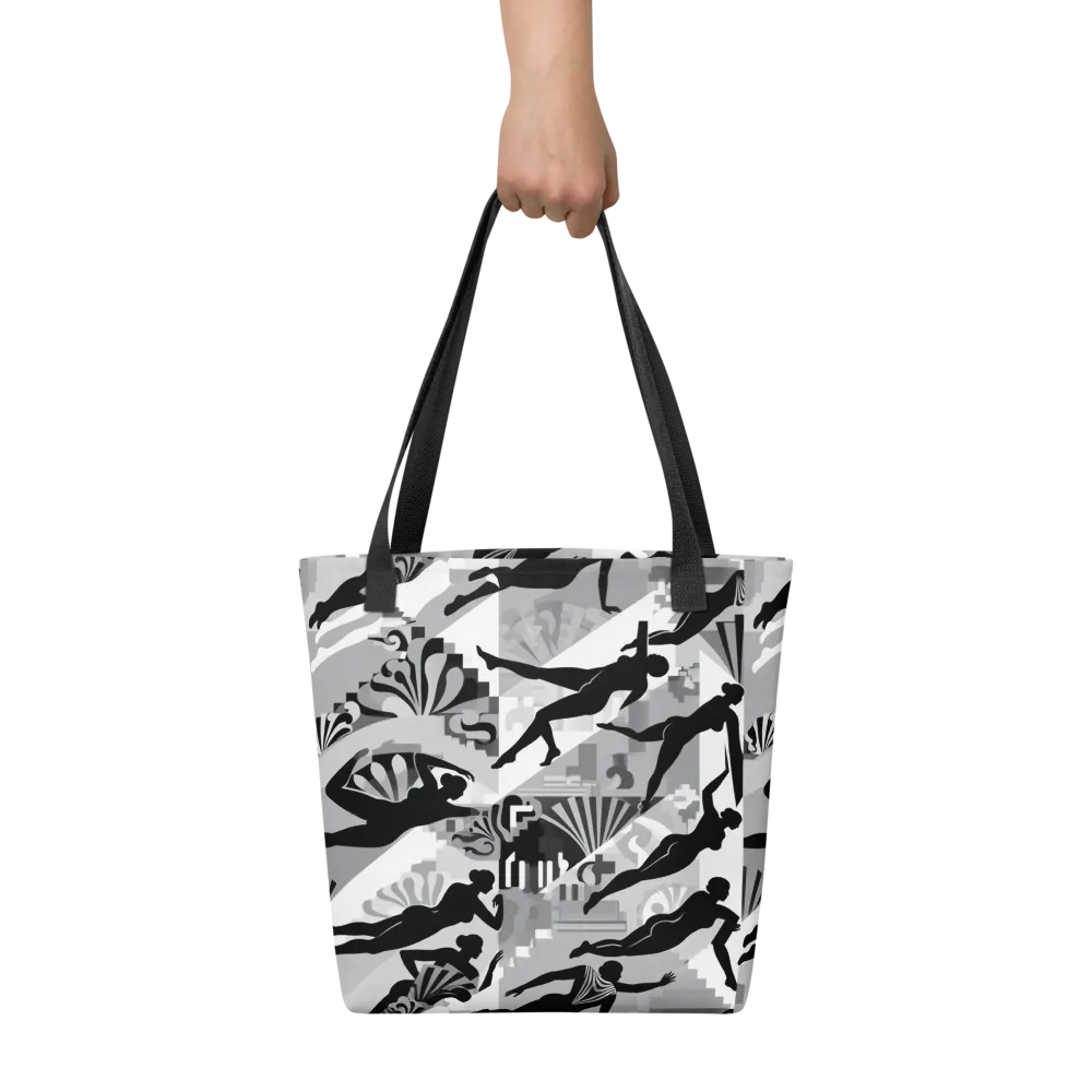 Deco Divers on Tote Bag — Front