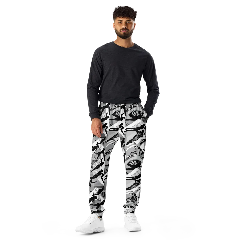 Deco Divers on Men's Joggers — Front