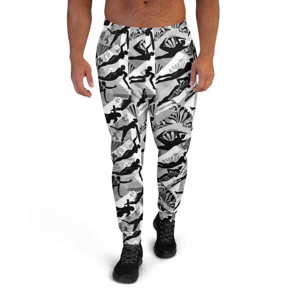 Deco Divers on Men's Joggers — Front