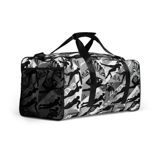 Deco Divers on a Duffle Bag
