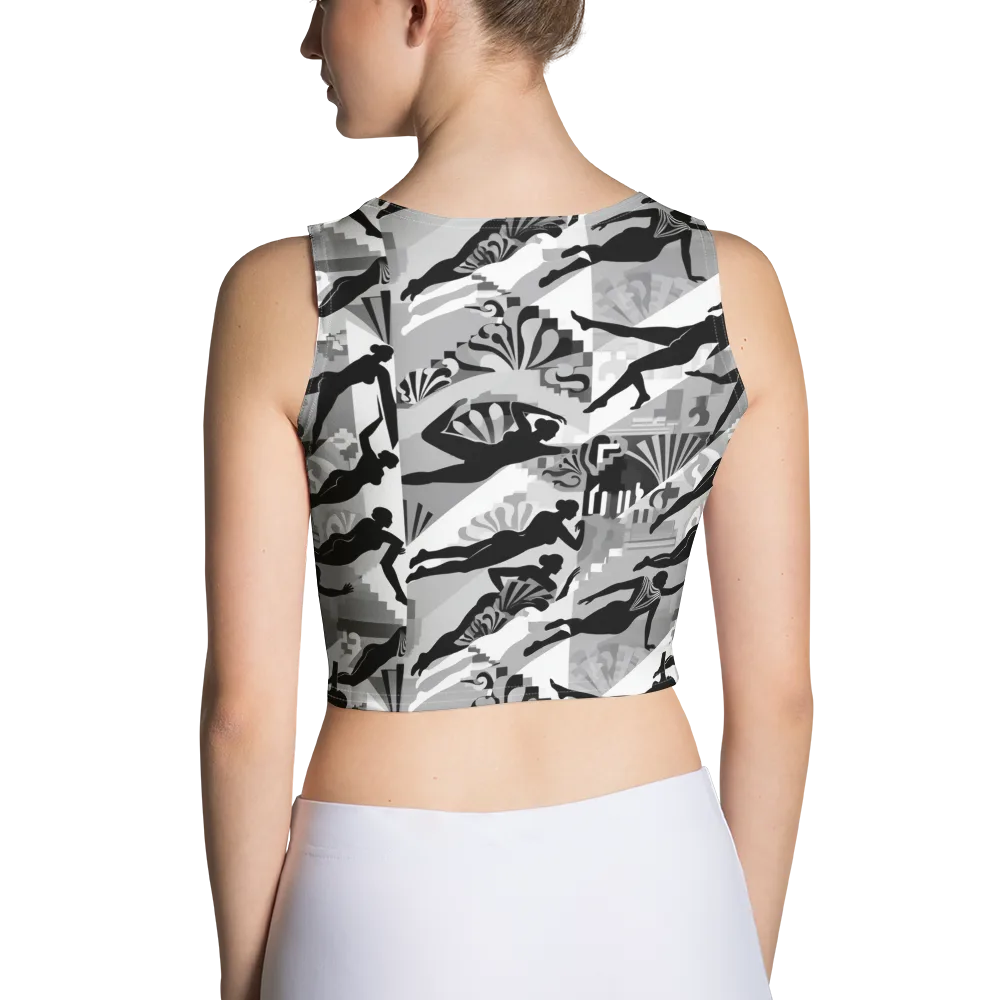 Deco Divers on Crop Top — Back