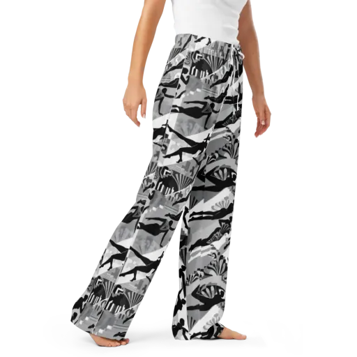 Deco Divers on a Women's Pajama Pants