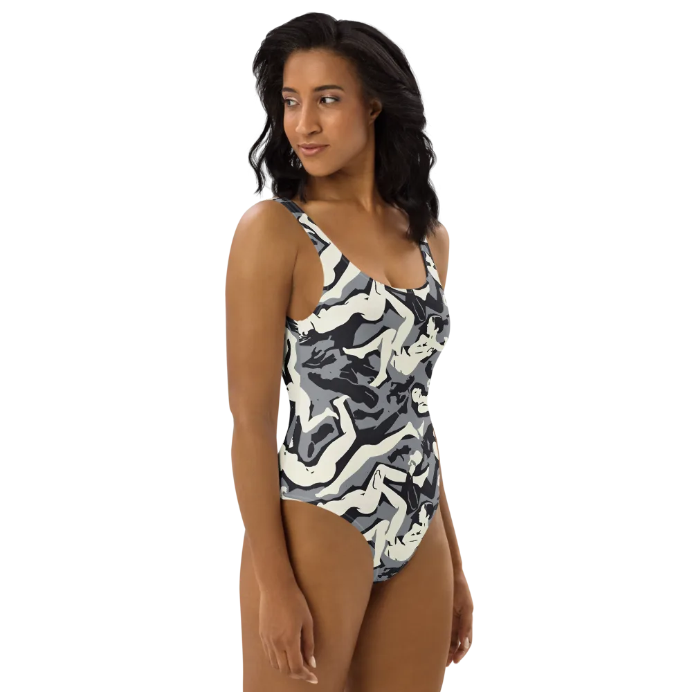 Midnight Figure Study on One-Piece Swimsuit — Right