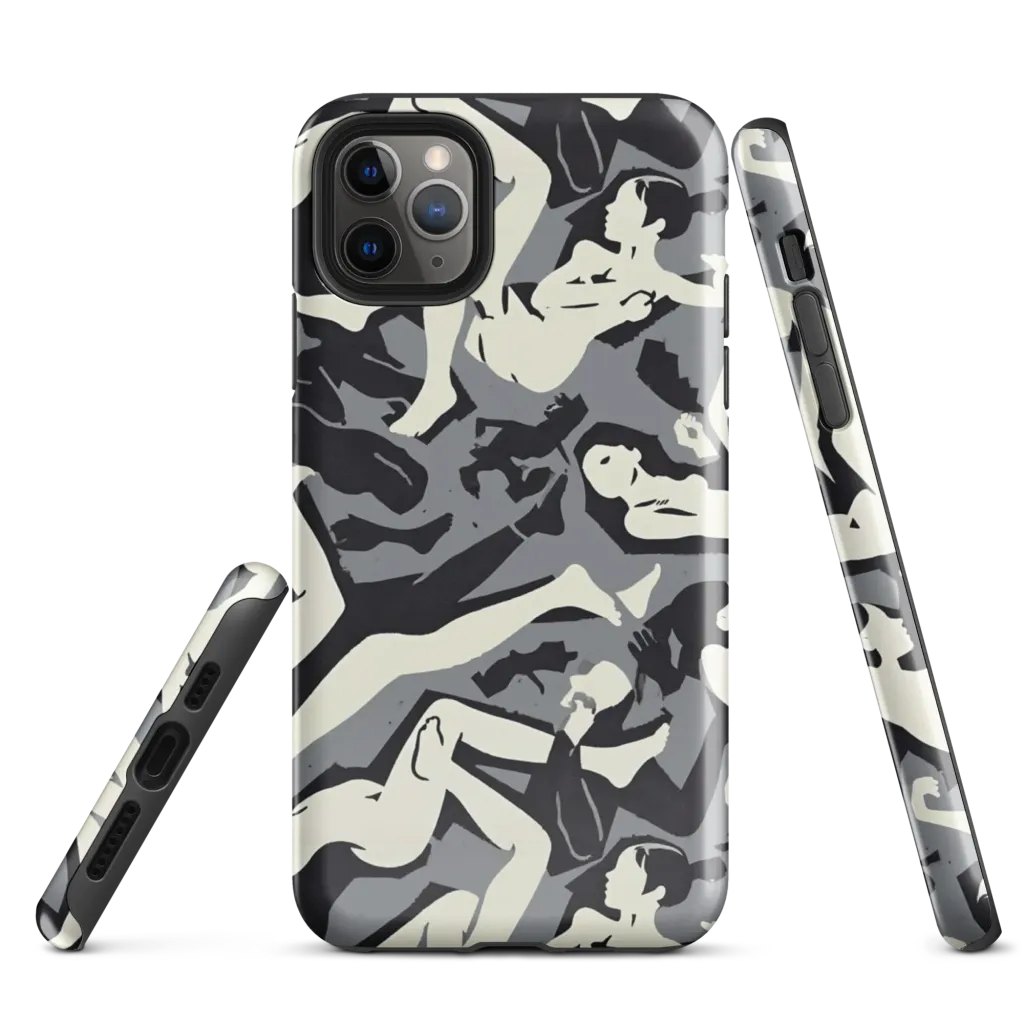 Midnight Figure Study on Tough Case for iPhone® — Front