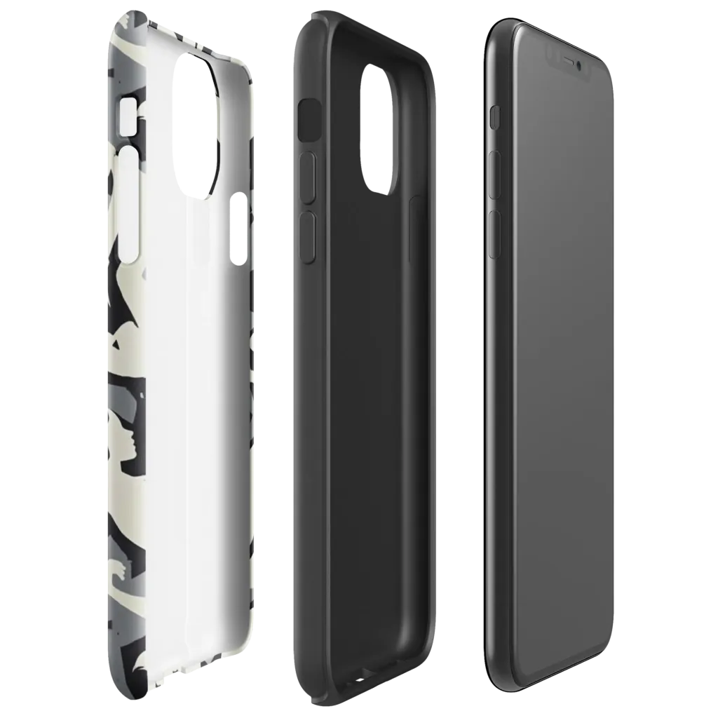 Midnight Figure Study on Tough Case for iPhone® — Right