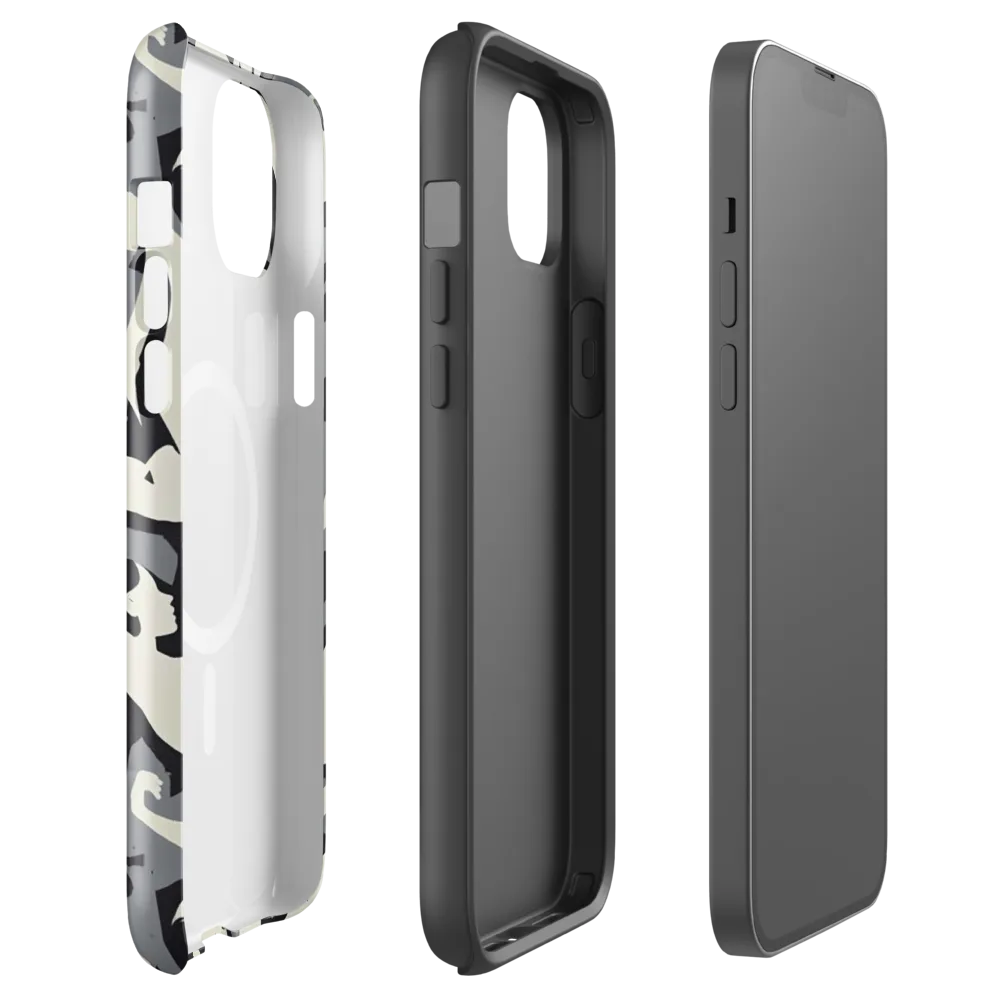 Midnight Figure Study on MagSafe Tough Case for iPhone® — Front