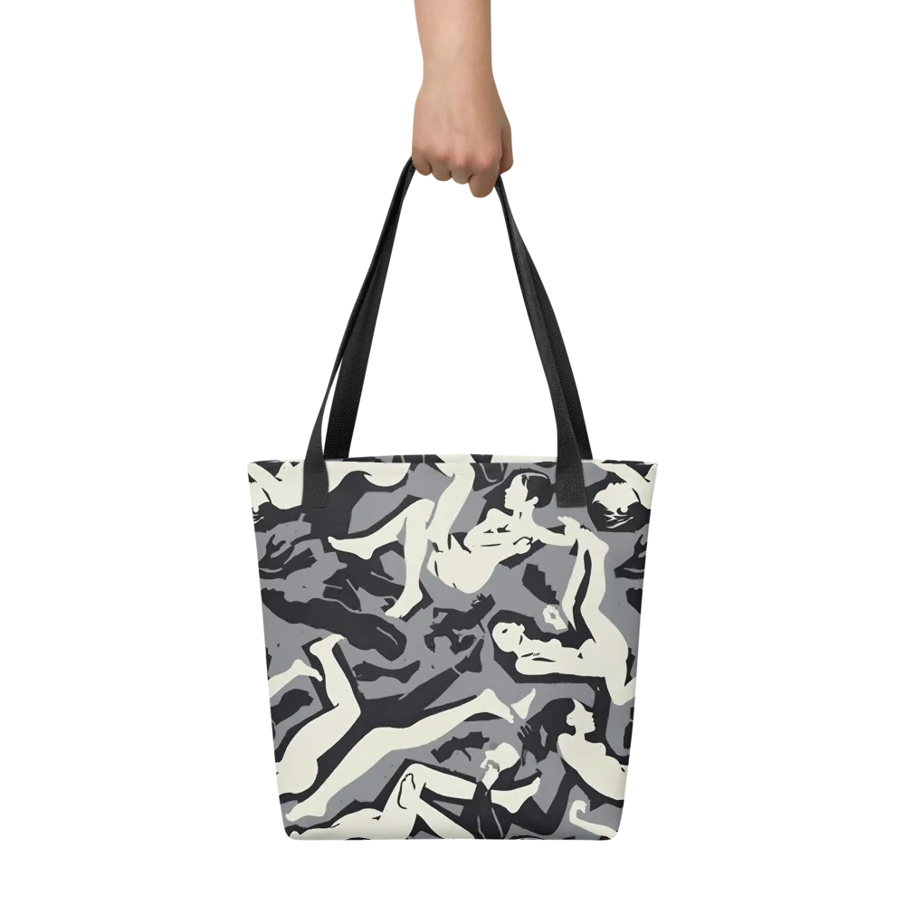 Midnight Figure Study on Tote Bag — Front