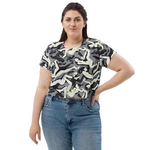 Midnight Figure Study on a Crop Tee