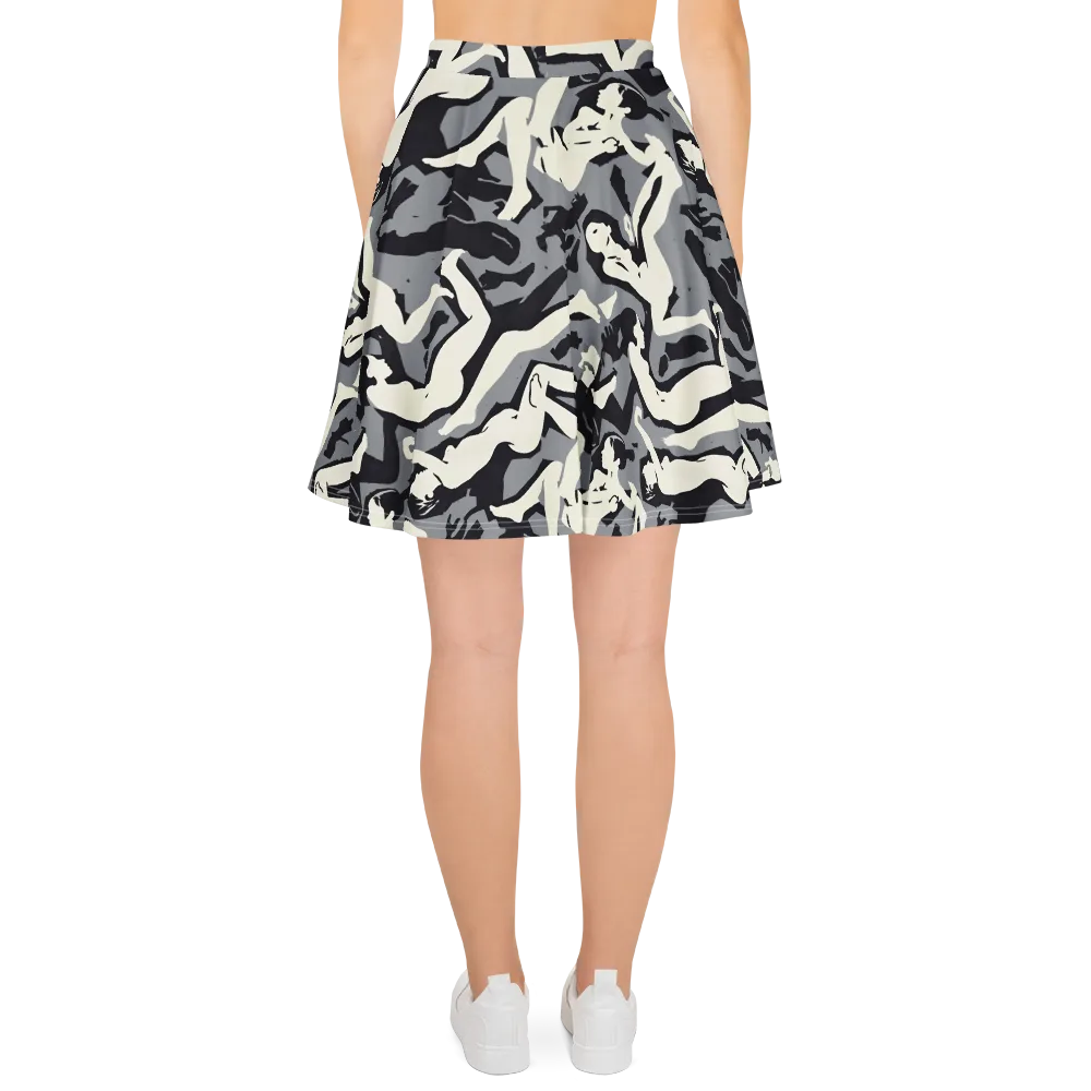 Midnight Figure Study on Skater Skirt — Back
