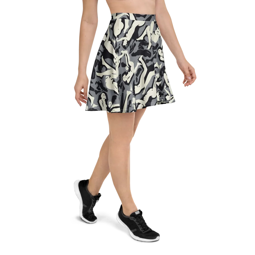 Midnight Figure Study on Skater Skirt — Right
