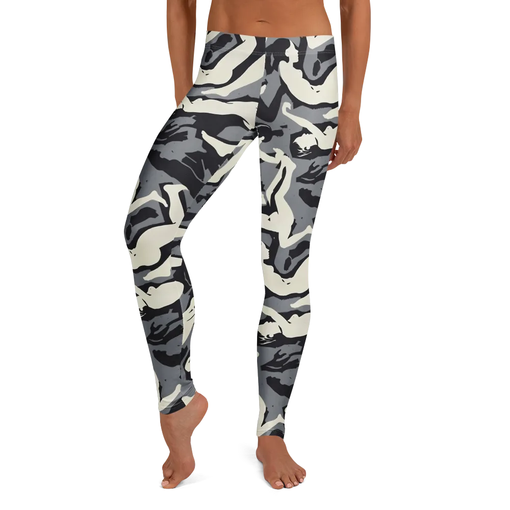 Midnight Figure Study on Leggings — Front