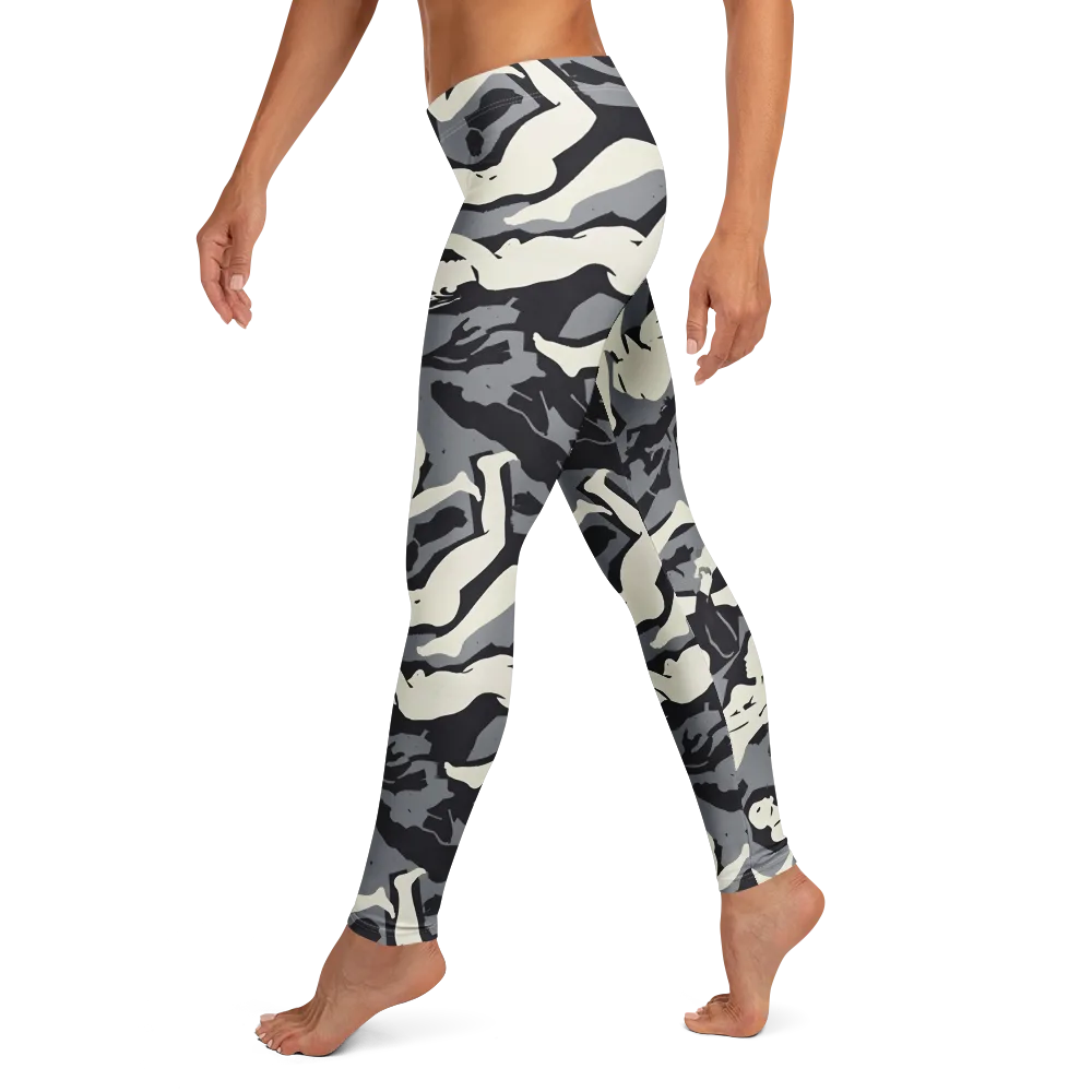 Midnight Figure Study on Leggings — Left