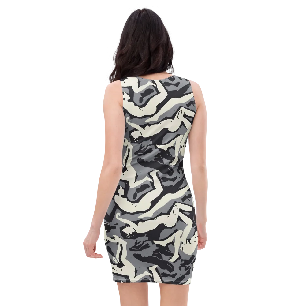 Midnight Figure Study on Bodycon Dress — Back