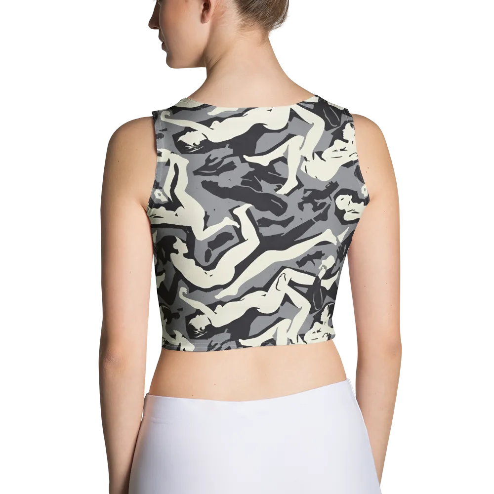 Midnight Figure Study on Crop Top — Back