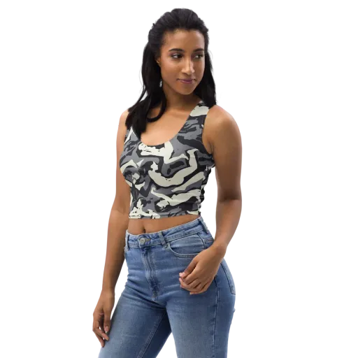 Midnight Figure Study on a Crop Top