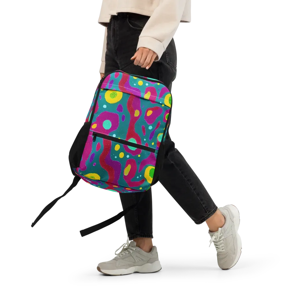 Aqua Psyche on Utility Backpack — Front