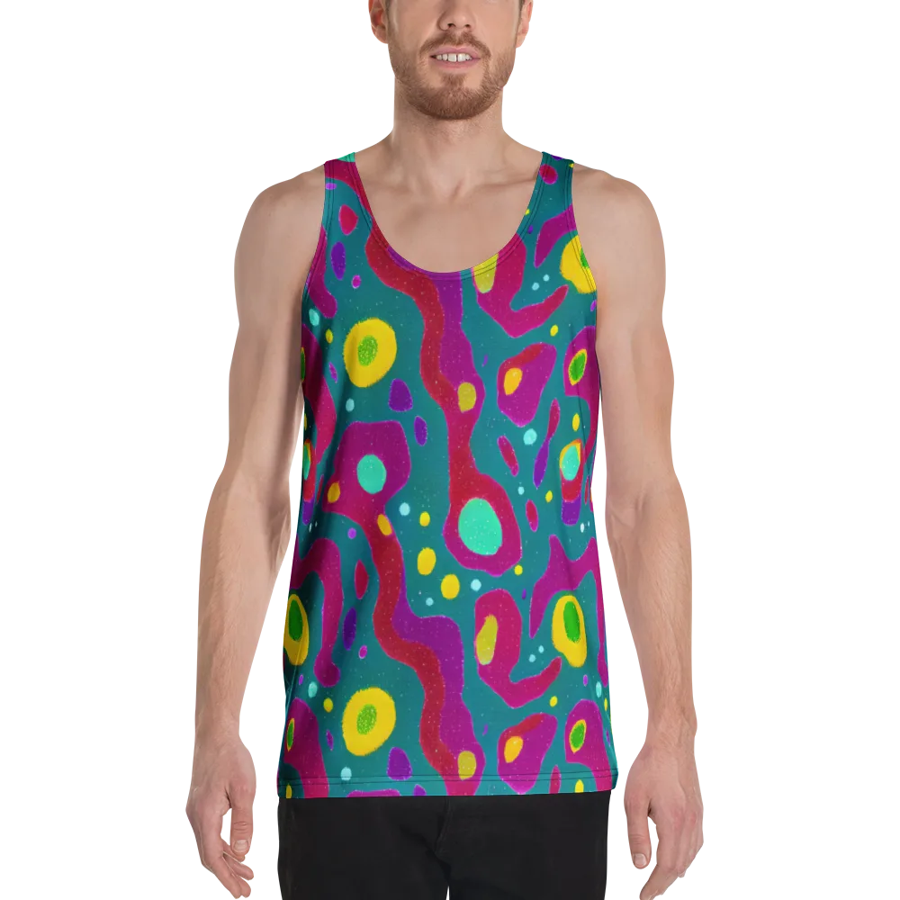 Aqua Psyche on Men's Tank Top — Front