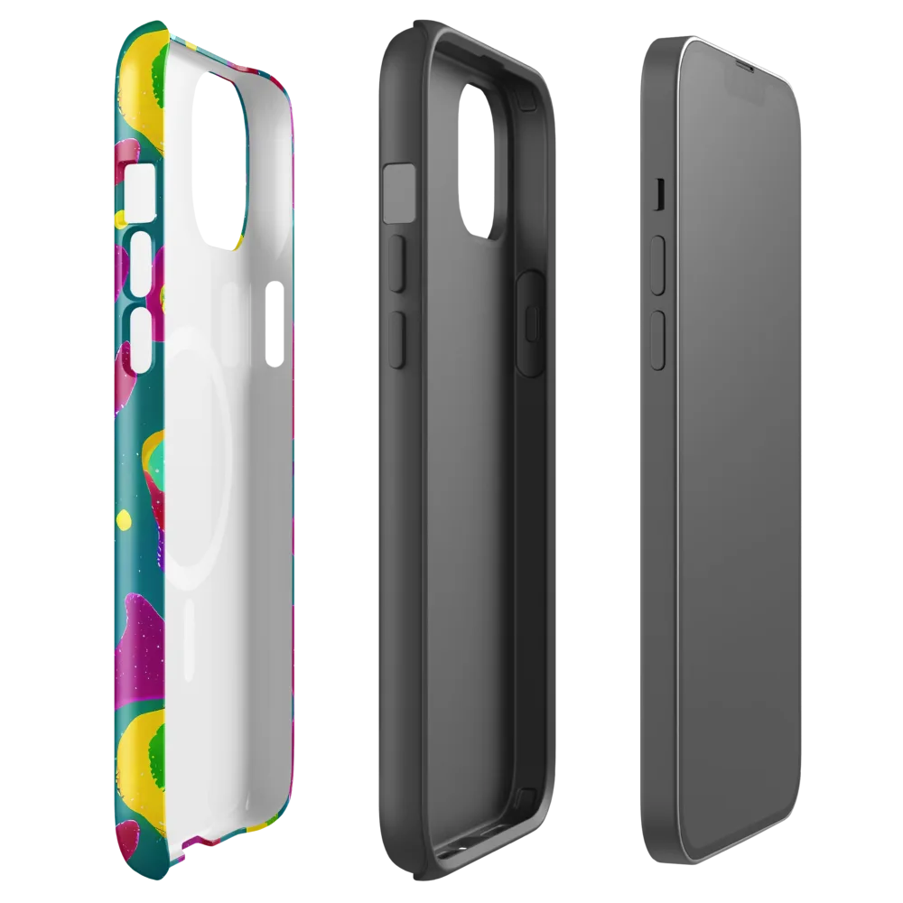 Aqua Psyche on MagSafe Tough Case for iPhone® — Front