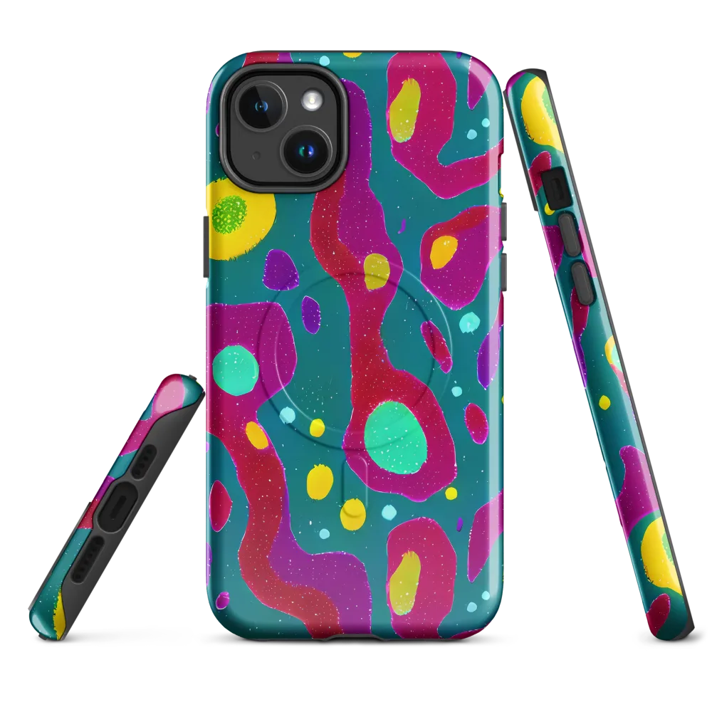 Aqua Psyche on MagSafe Tough Case for iPhone® — Front