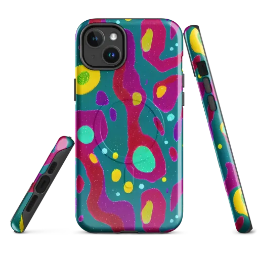 Aqua Psyche on a MagSafe Tough Case for iPhone®