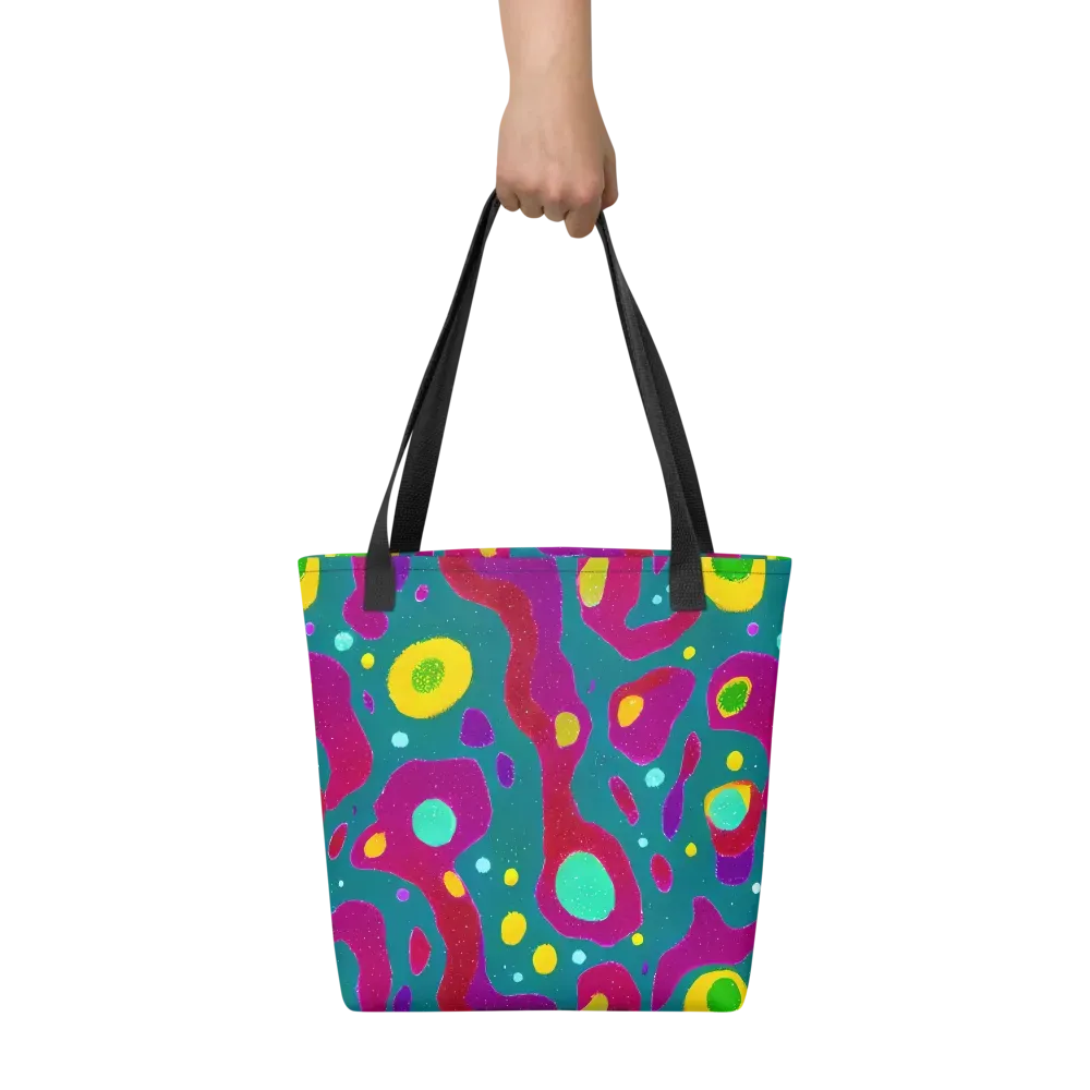 Aqua Psyche on Tote Bag — Front