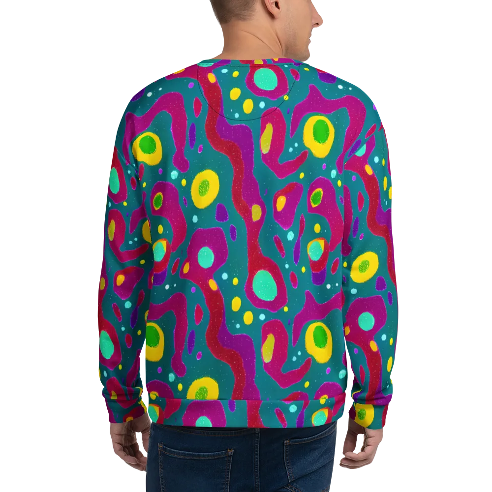 Aqua Psyche on Sweatshirt — Back