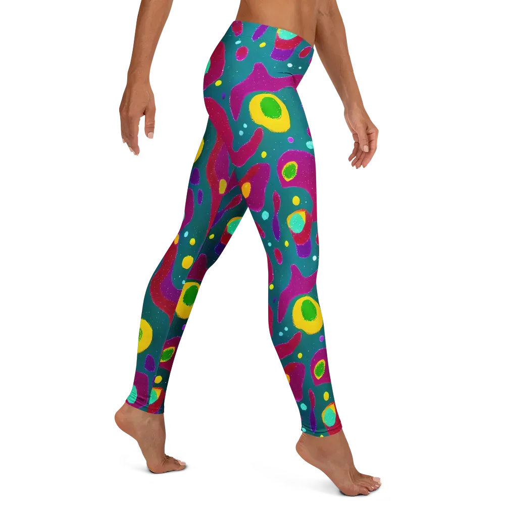 Aqua Psyche on Leggings — Right