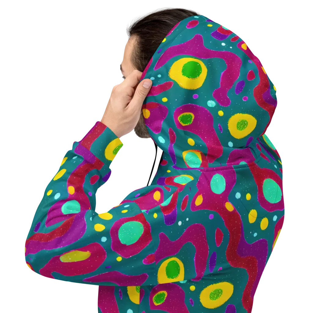Aqua Psyche on Hoodie — Back