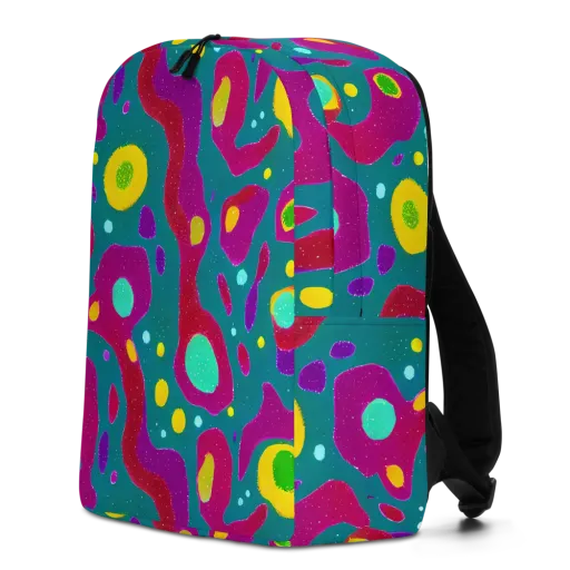 Aqua Psyche on a Minimalist Backpack
