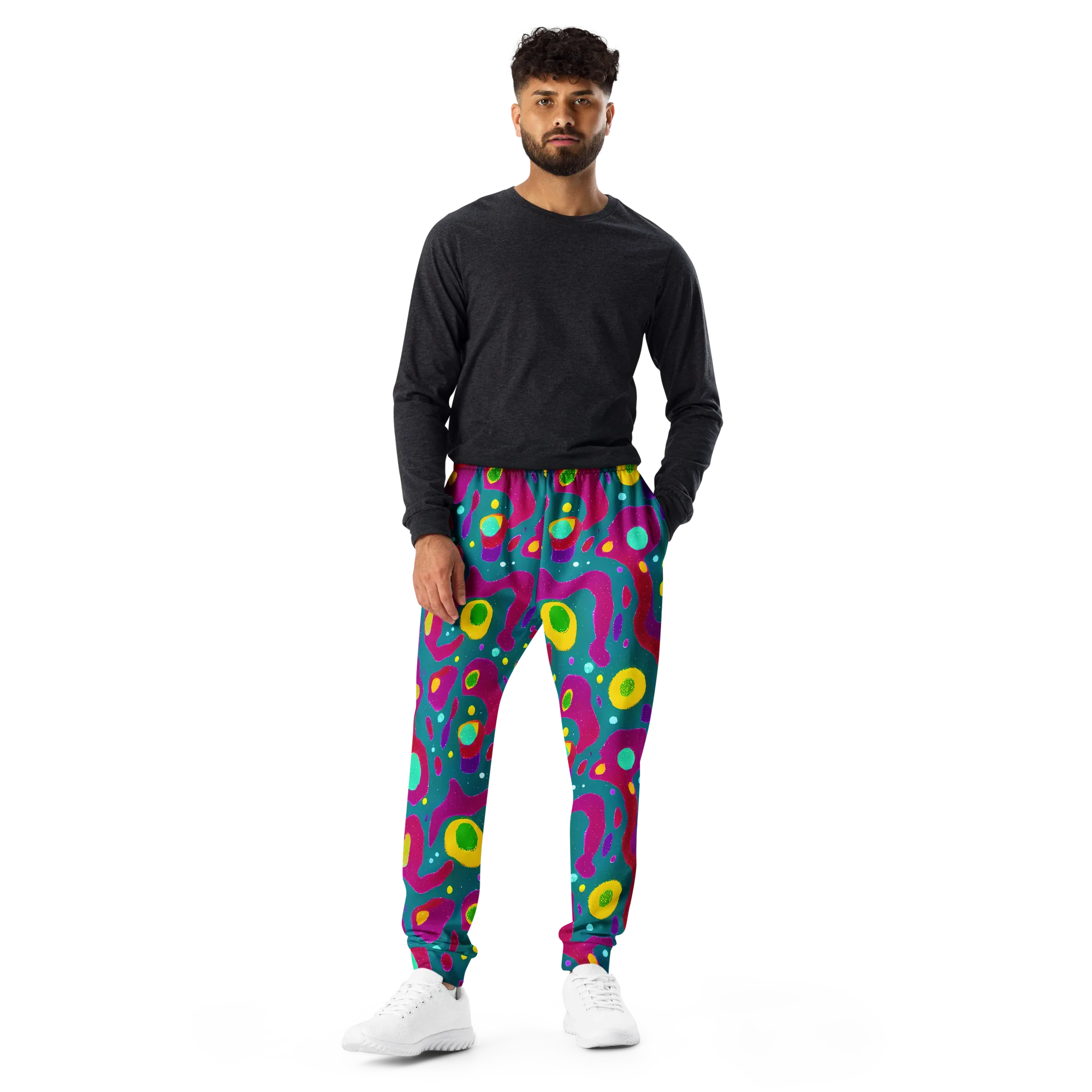 Aqua Psyche on Men's Joggers — Front