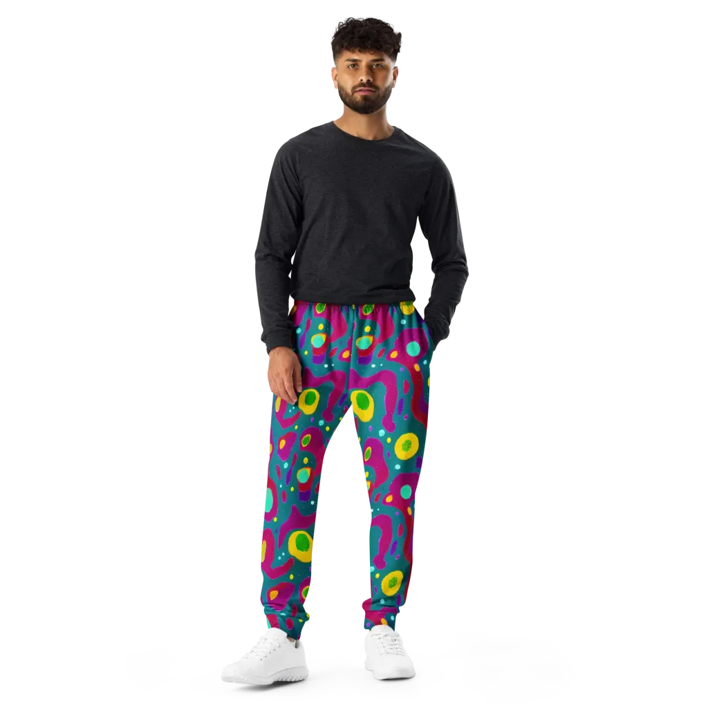 Aqua Psyche on Men's Joggers — Front
