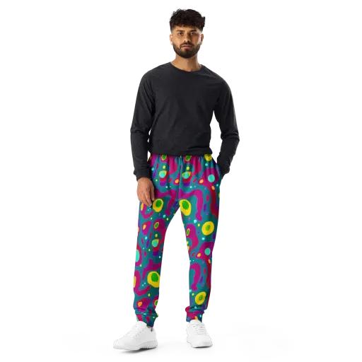 Aqua Psyche on a Men's Joggers