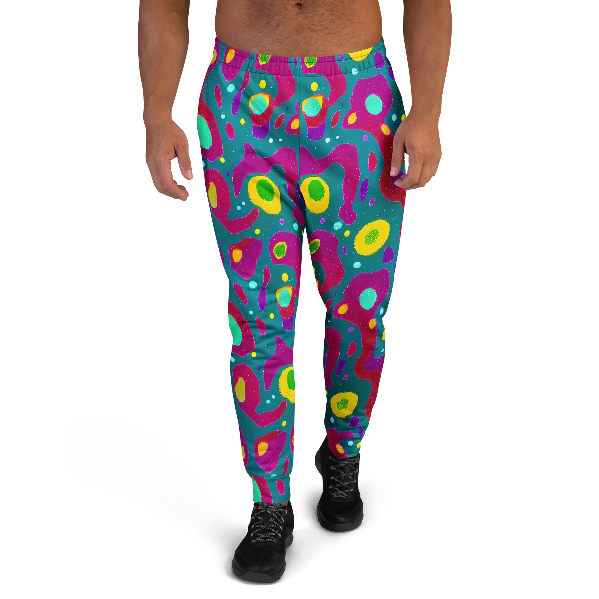 Aqua Psyche on Men's Joggers — Front