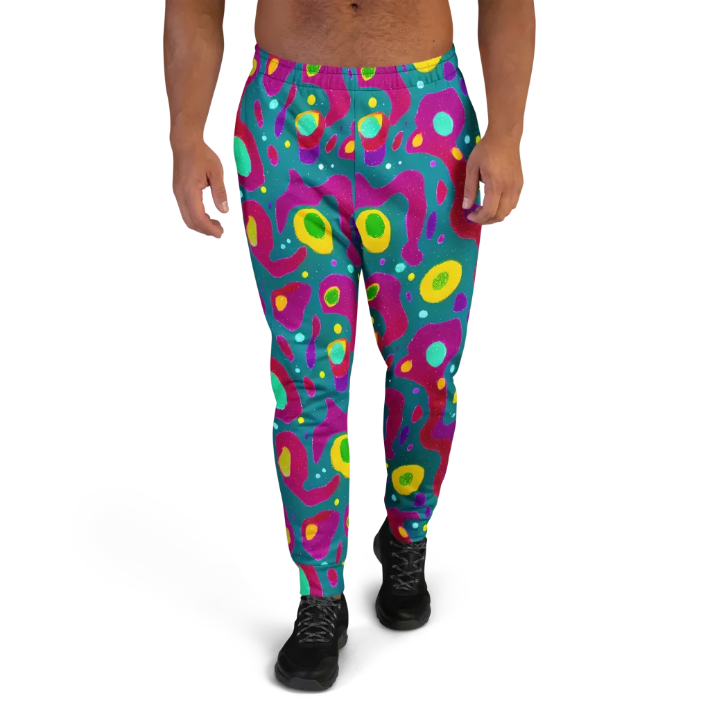Aqua Psyche on Men's Joggers — Front