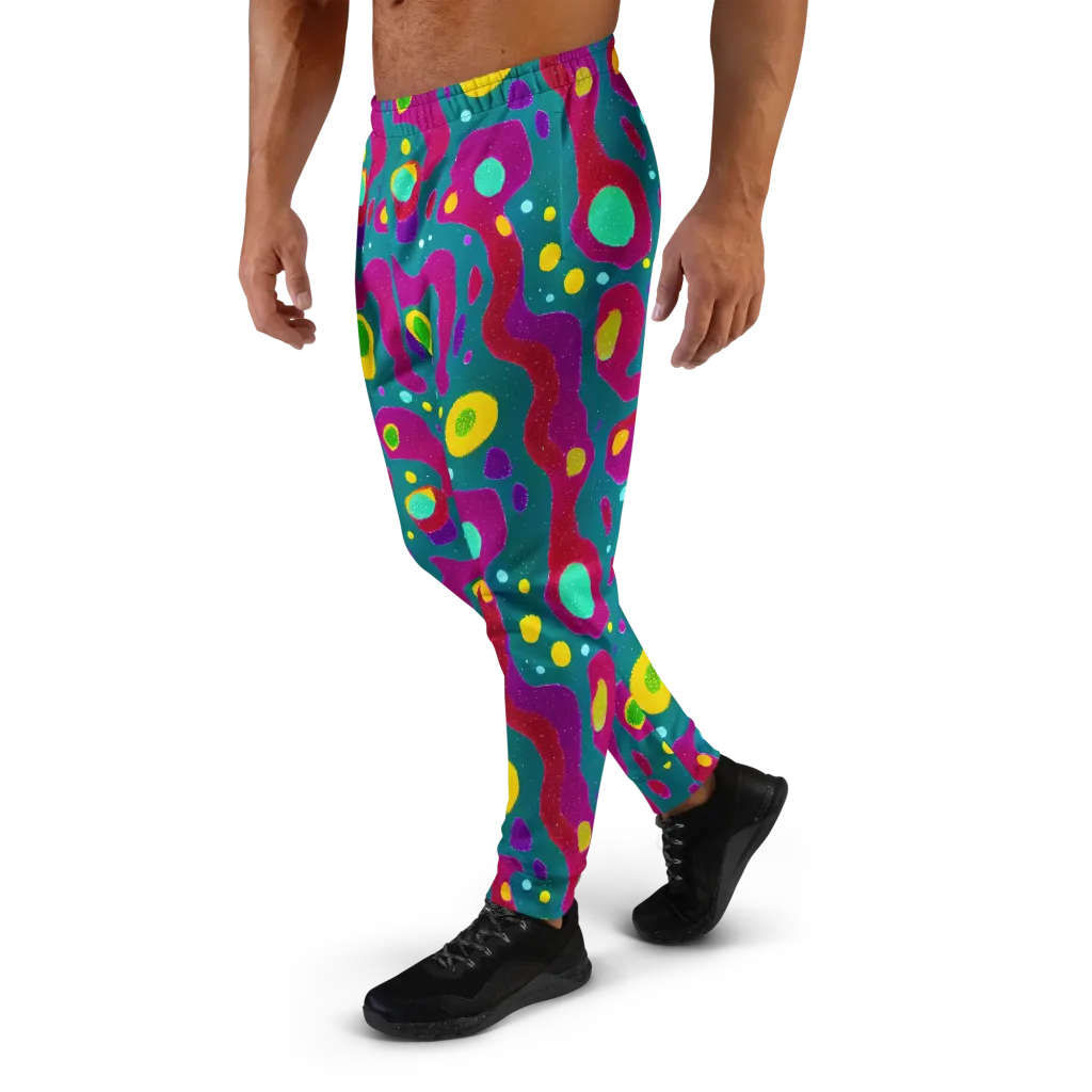 Aqua Psyche on Men's Joggers — Left