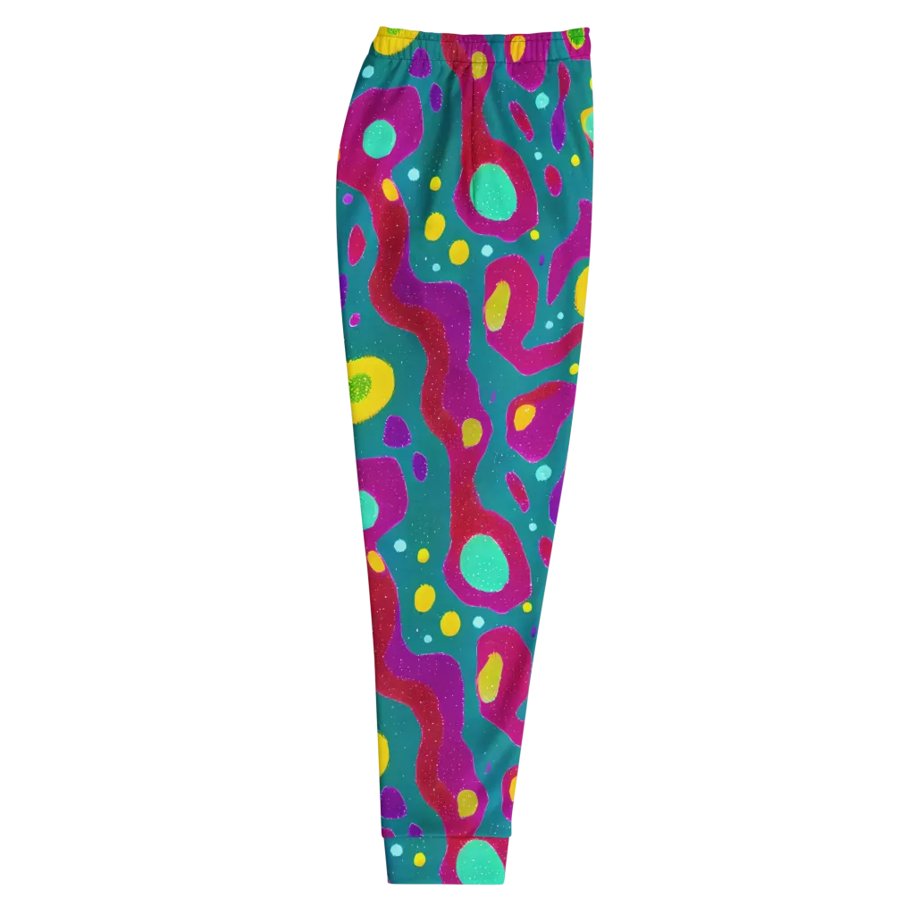 Aqua Psyche on Men's Joggers — Right