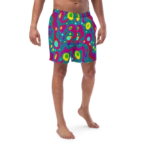 Aqua Psyche on a Swim Trunks