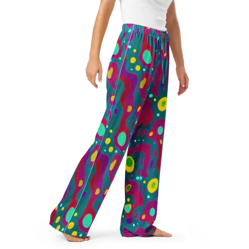 Aqua Psyche on a Women's Pajama Pants