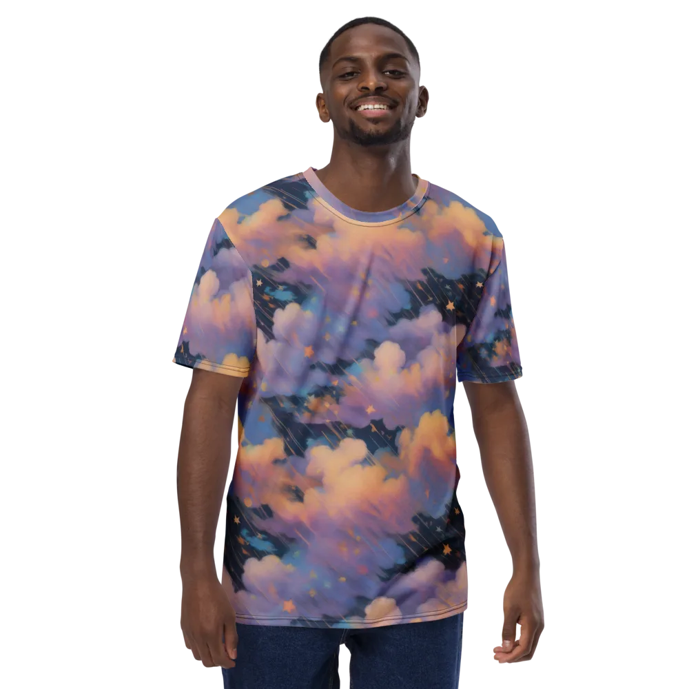 Velvet Comet Drift on Men's Crew Neck T-Shirt — Front
