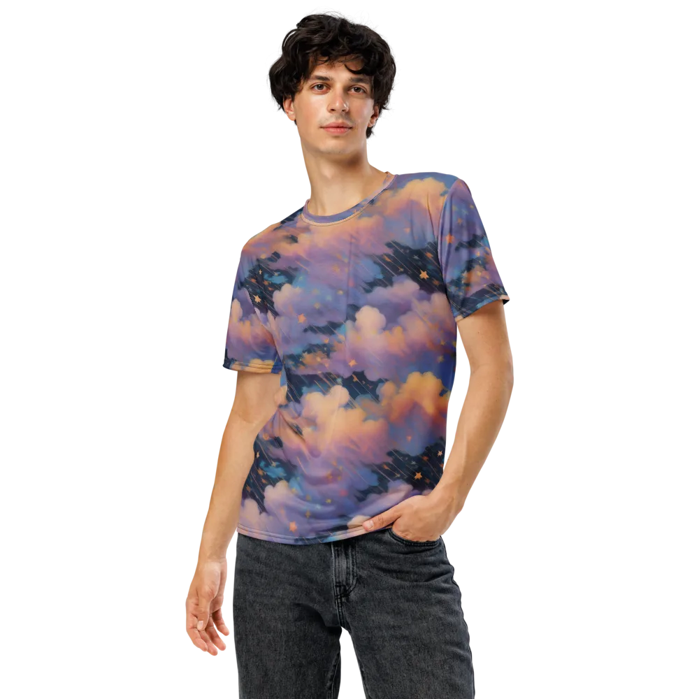 Velvet Comet Drift on Men's Crew Neck T-Shirt — Front