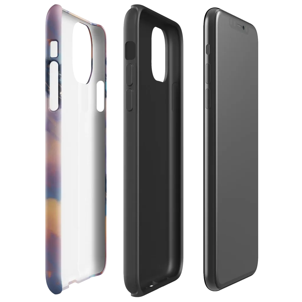Velvet Comet Drift on Tough Case for iPhone® — Right