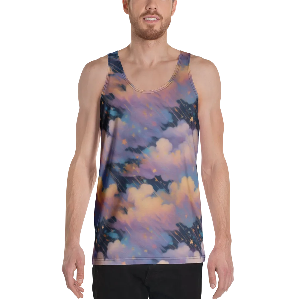 Velvet Comet Drift on Men's Tank Top — Front