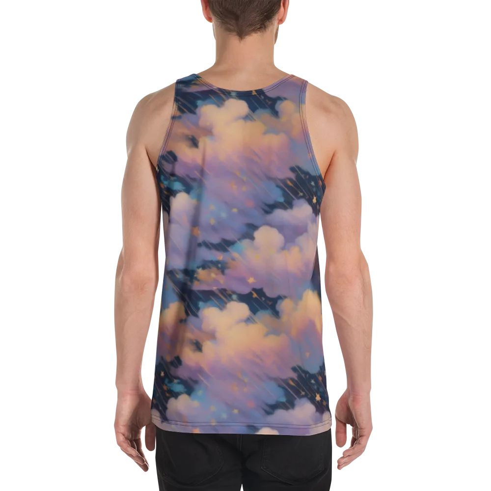 Velvet Comet Drift on Men's Tank Top — Back