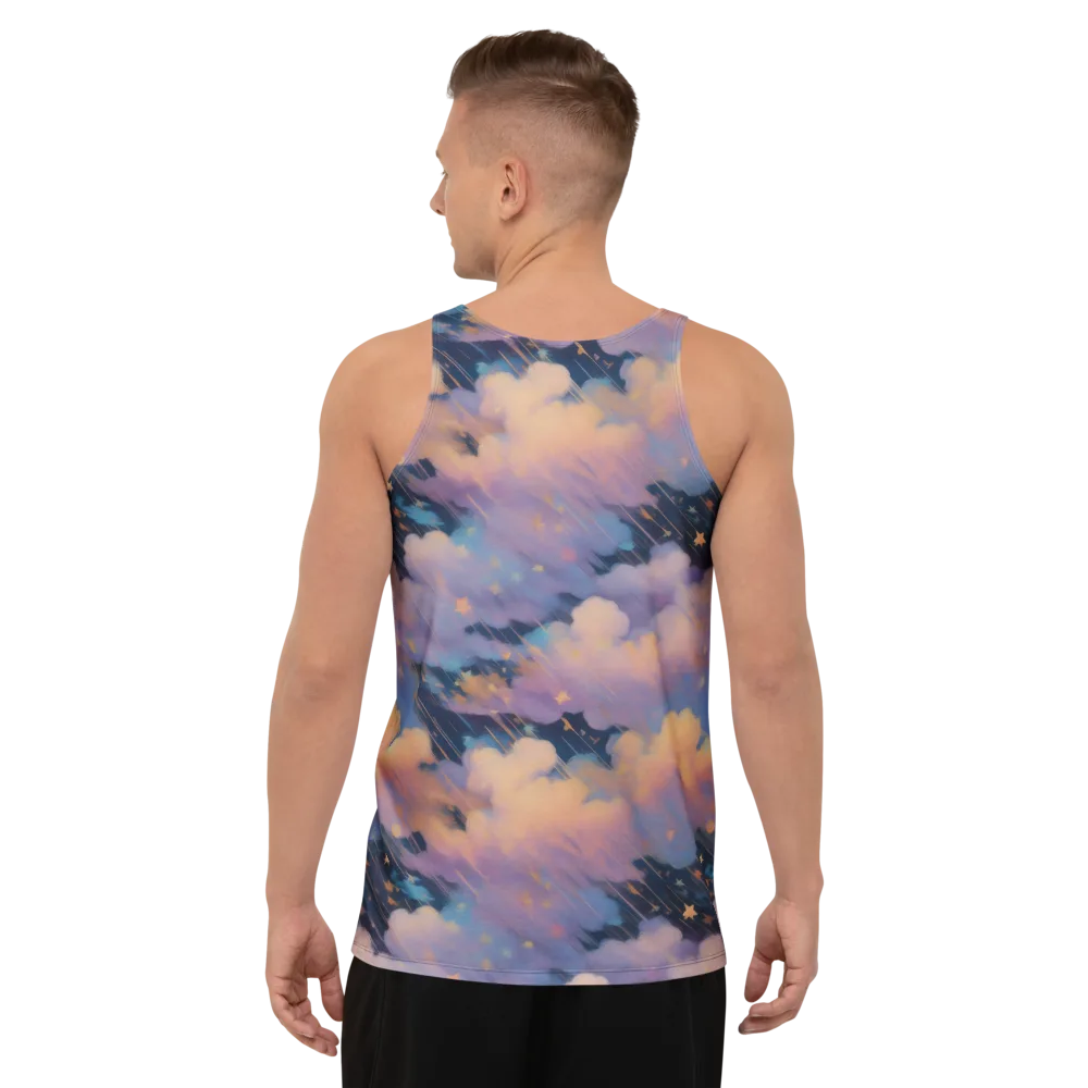 Velvet Comet Drift on Men's Tank Top — Back