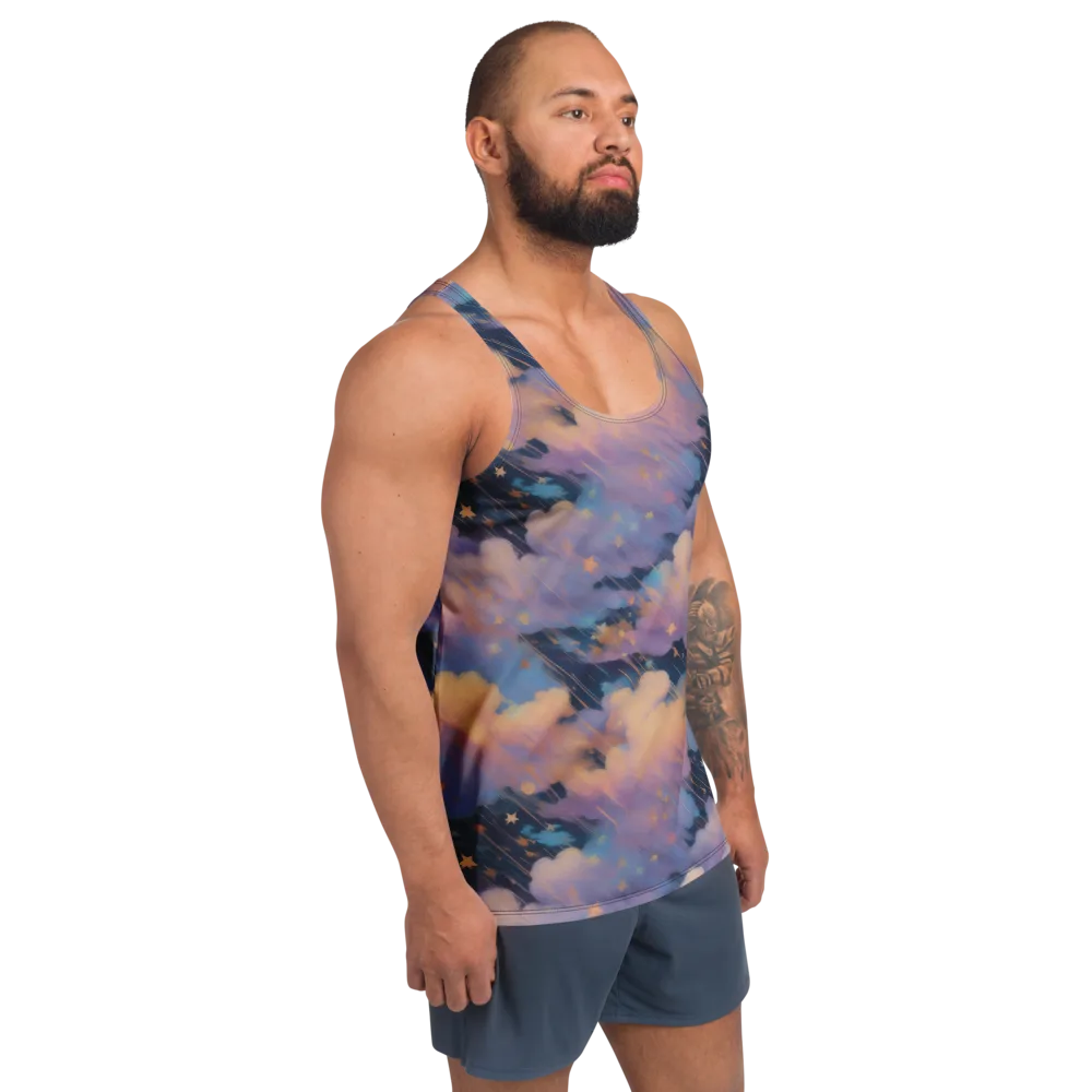 Velvet Comet Drift on Men's Tank Top — Right Front