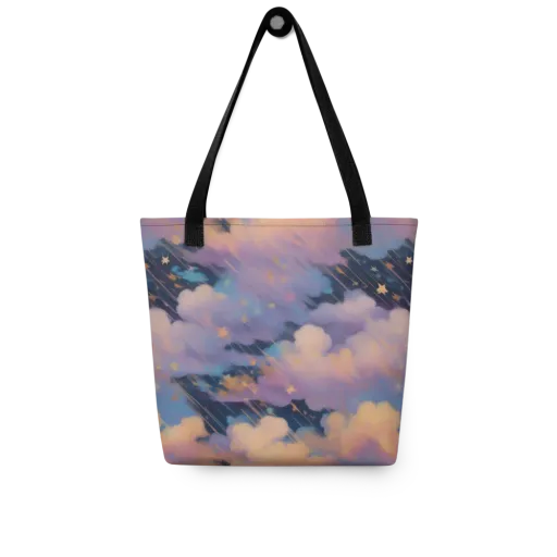 Velvet Comet Drift on a Tote Bag