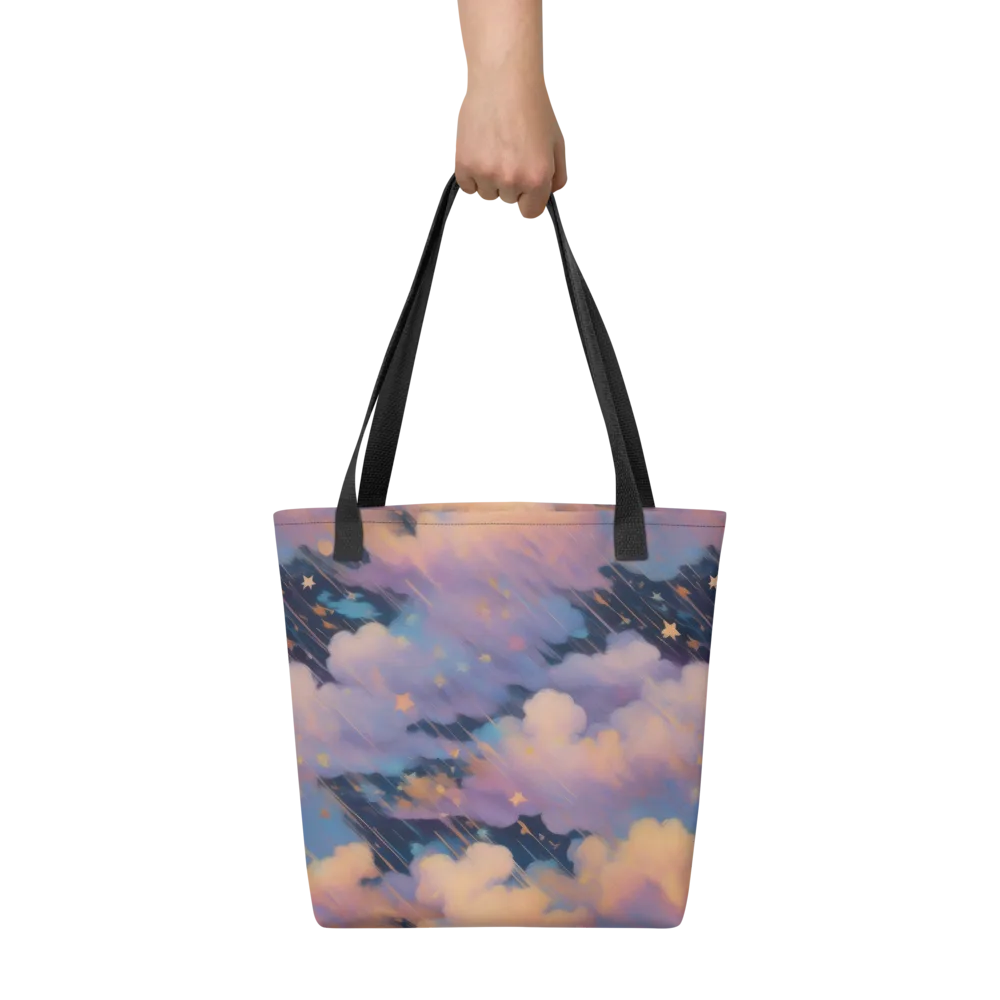 Velvet Comet Drift on Tote Bag — Front
