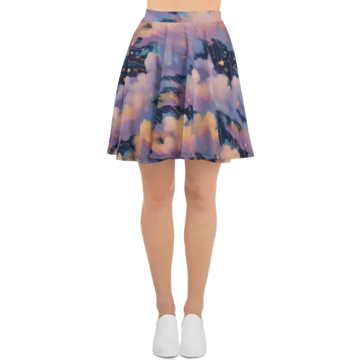 Velvet Comet Drift on a Skater Skirt
